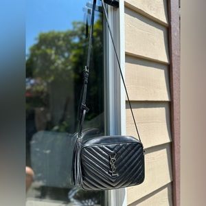 Black YSL shoulder bag